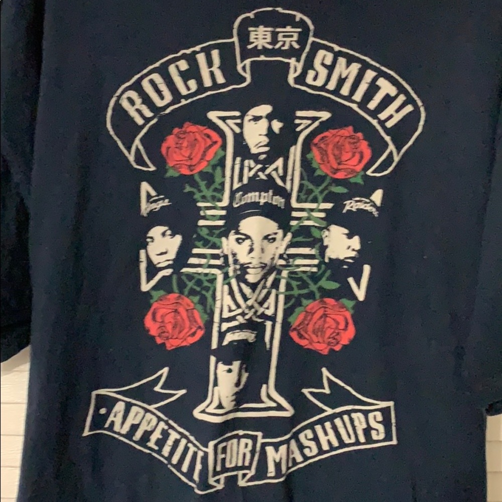 Rocksmith Appetite for  Mashups Hip Hop Tee